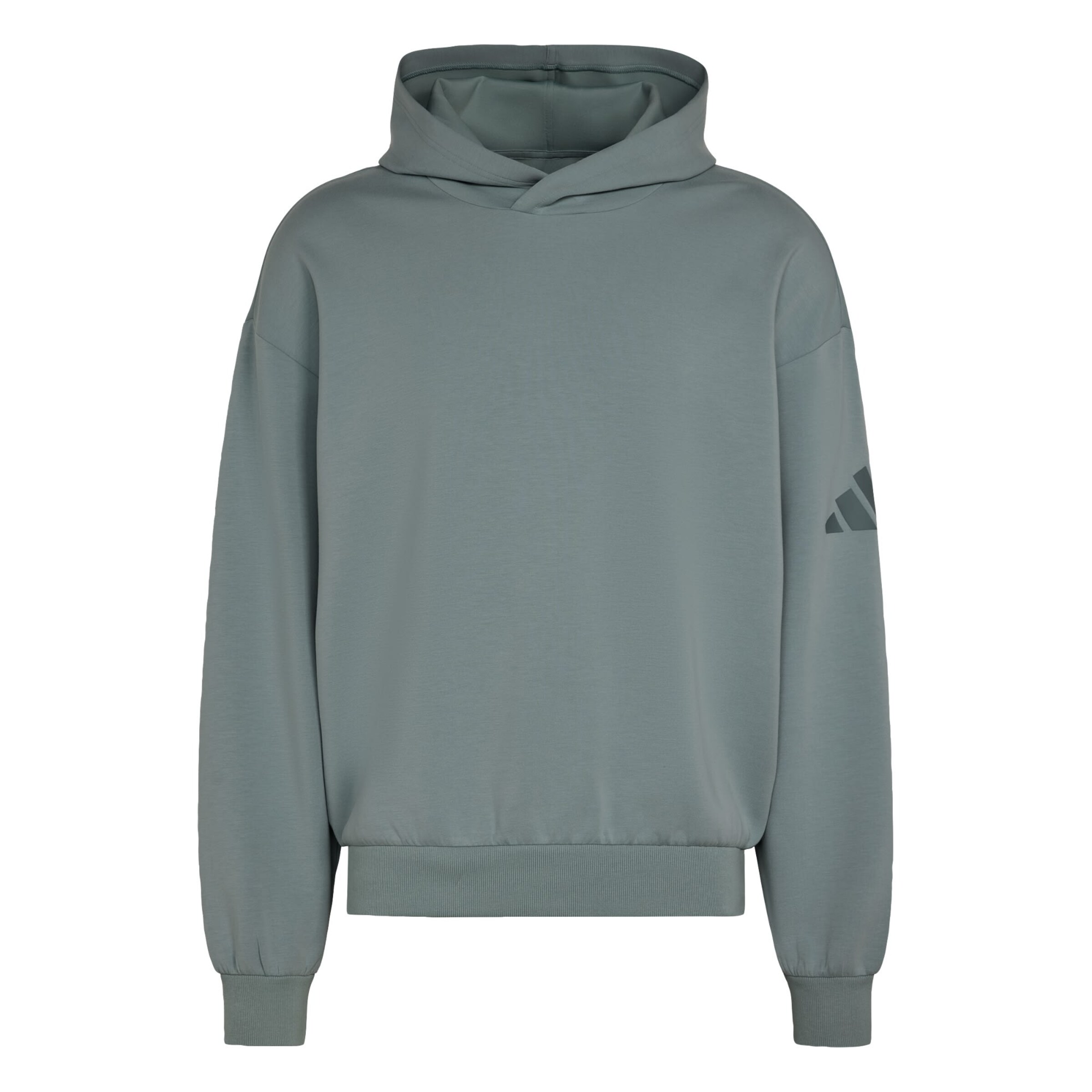 ADIDAS SPORTSWEAR Спортен суитшърт 'Soft Lux' в зелено: отпред