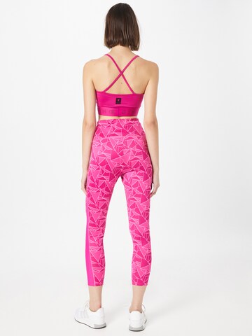 MIZUNO - Skinny Pantalón deportivo en rosa