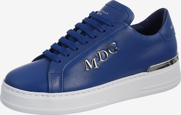 Baskets basses MARCO DAN en bleu : devant