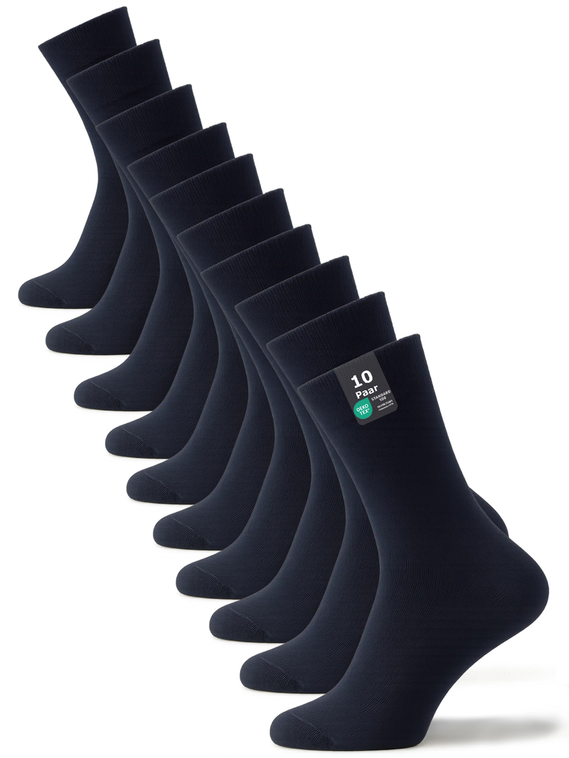 Cotton Prime - Meias em azul: frente