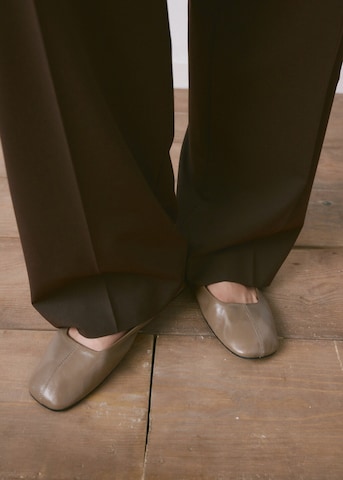 MANGO Ballet Flats 'Summer' in Brown