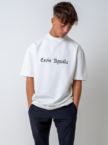 leon aguila Shirt 'Amsterdam' in Wit