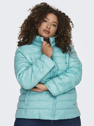 ONLY Carmakoma Between-Season Jacket in Blue: front