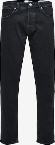 SELECTED Loosefit Farkut 'Kobe' värissä musta: etupuoli