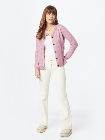 Fransa Knit Cardigan 'SANDY' in Pink