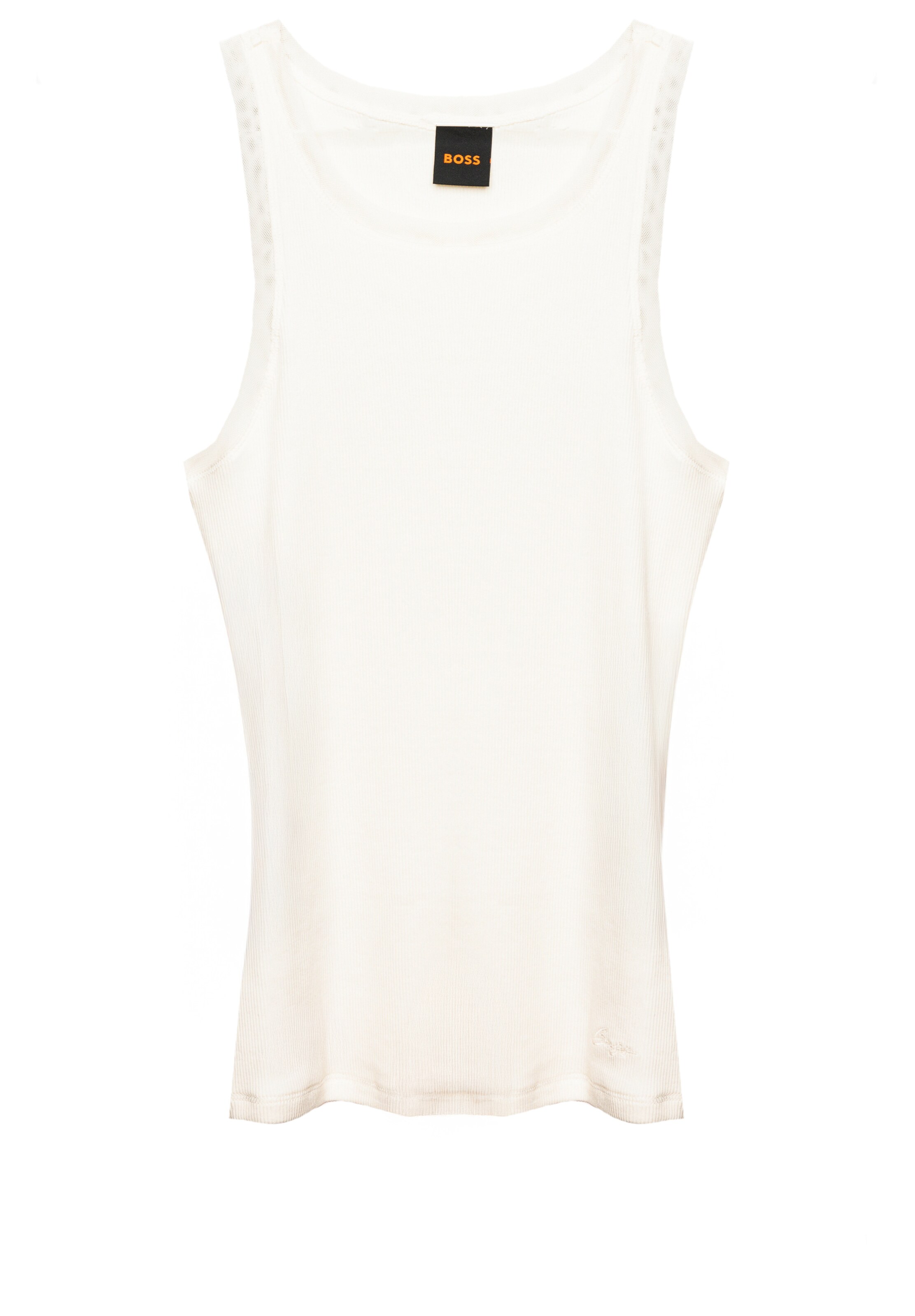 BOSS Top 'C_Eplie' in White: front