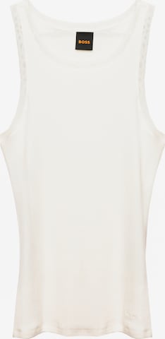 BOSS Top 'C_Eplie' in White: front