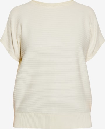 T-shirt usha WHITE LABEL en beige : devant