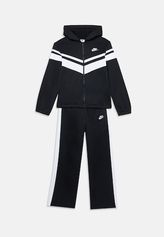 Nike Sportswear Joggingová souprava – černá: přední strana