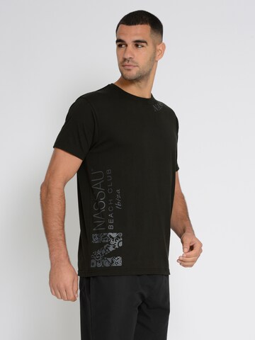 NASSAU Beach Club Shirt in Zwart