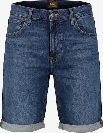 Leeregular Traperice '5 POCKET SHORTS' - plava boja: prednji dio