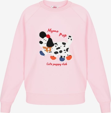 Sweat-shirt 'Pop' MYMO en rose : devant