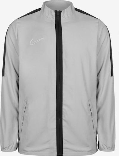 NIKE Trainingsjacke 'Academy 23' in grau / schwarz / weiß, Produktansicht