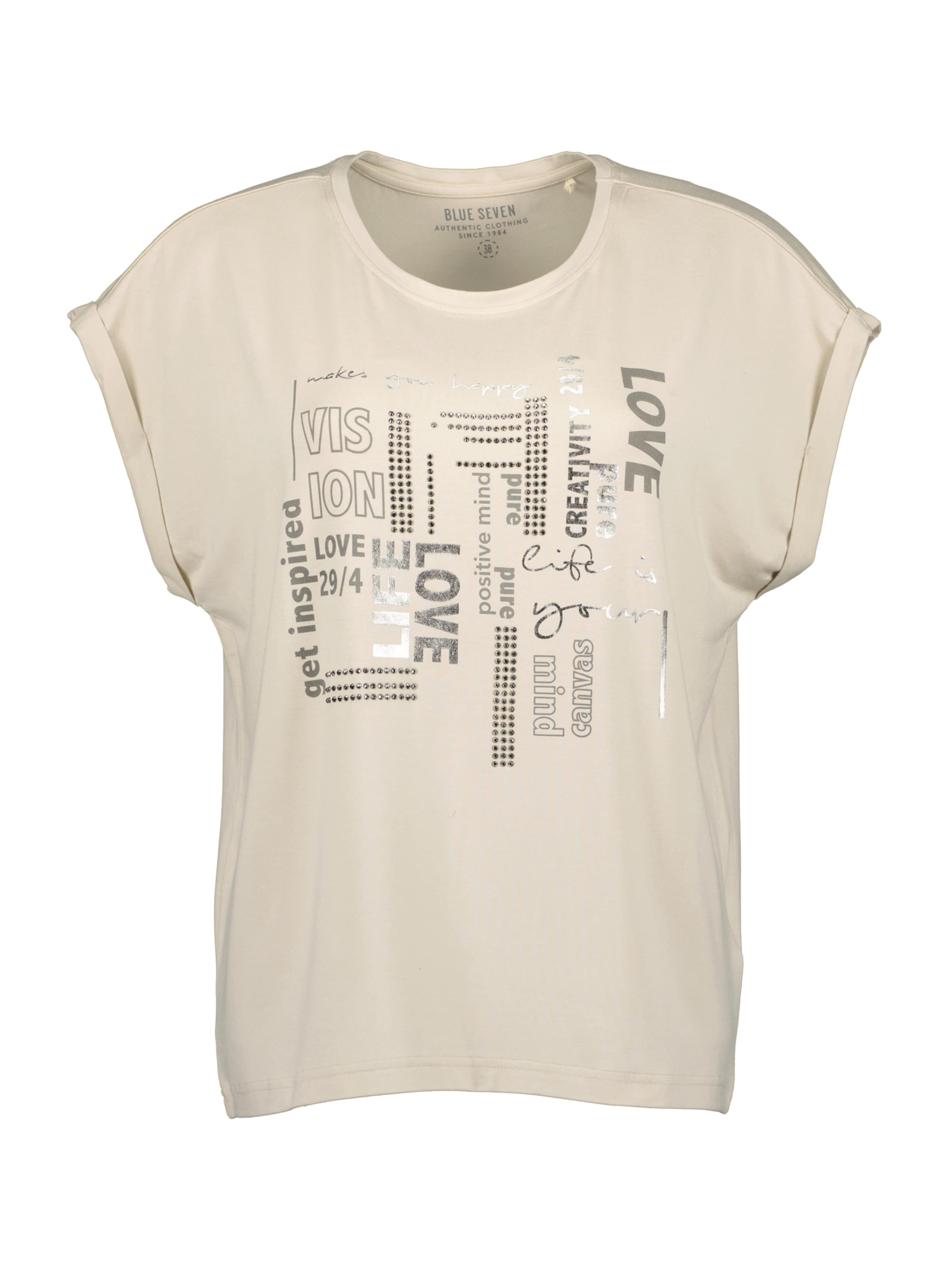 Maglietta di BLUE SEVEN in beige: frontale