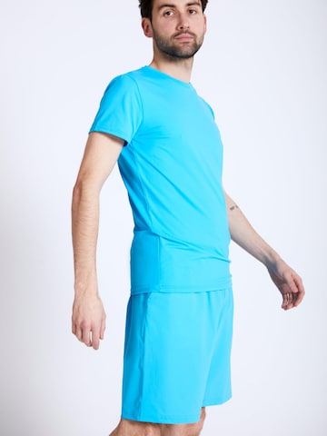 SPORTKIND - Camiseta funcional 'Crew Neck' en azul