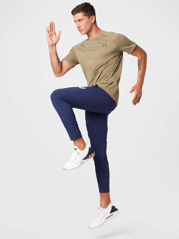 UNDER ARMOUR Regular fit Funkcionalna majica 'Tech 2.0' | zelena barva