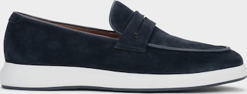 Estro Moccasin '360-823' in Blue: front