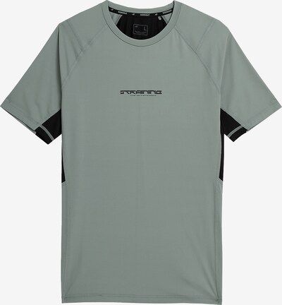 4F Camisa funcionais em cinzento-prateado / preto, Vista do produto