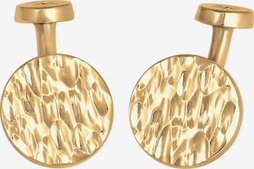 KUZZOI Cufflinks 'Geo' in Gold: front