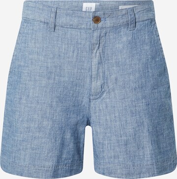 GAP Normální Chino kalhoty – modrá: přední strana