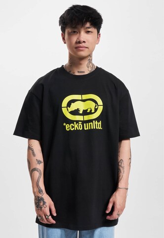 T-Shirt 'JohnRhino' Ecko Unlimited en noir : devant