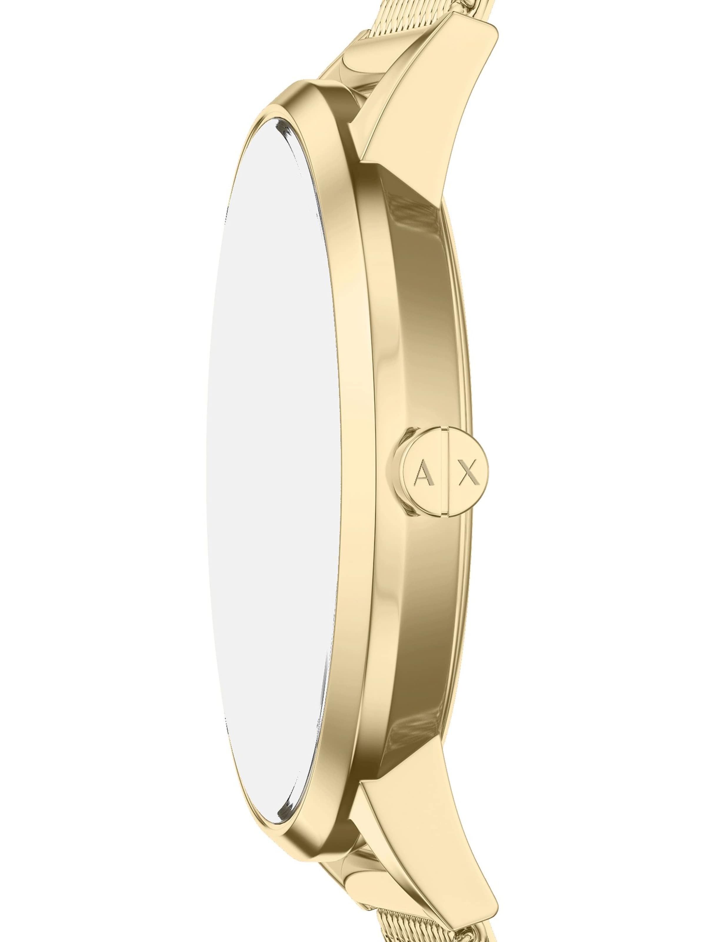 ARMANI EXCHANGE Analoguhr in Gold