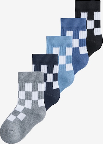 Next Къси чорапи в синьо: отпред