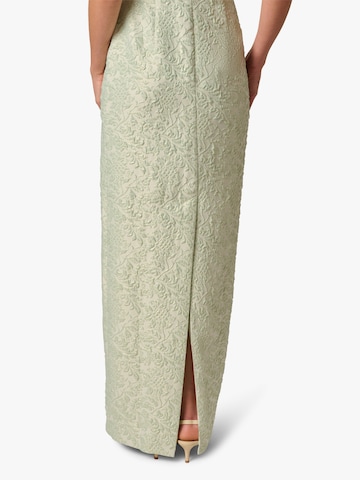 Adrianna Papell Avondjurk 'Glitter Jacquard Gown' in Groen