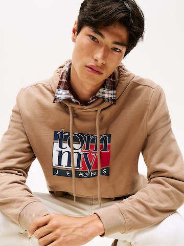 Tommy Jeans Sweatshirt in Bruin