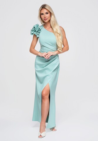 Ombre Evening dress in Green