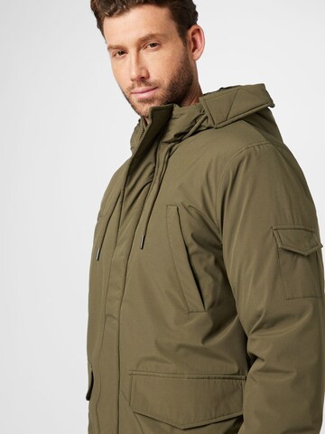 BURTON MENSWEAR LONDON Parka zimowa w kolorze zielony
