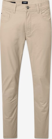 PIONEER Slimfit Jeans in Beige: predná strana