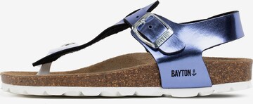 Bayton - Sandalias 'Rhea' en azul: frente