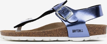 Bayton - Sandalias 'Rhea' en azul: frente