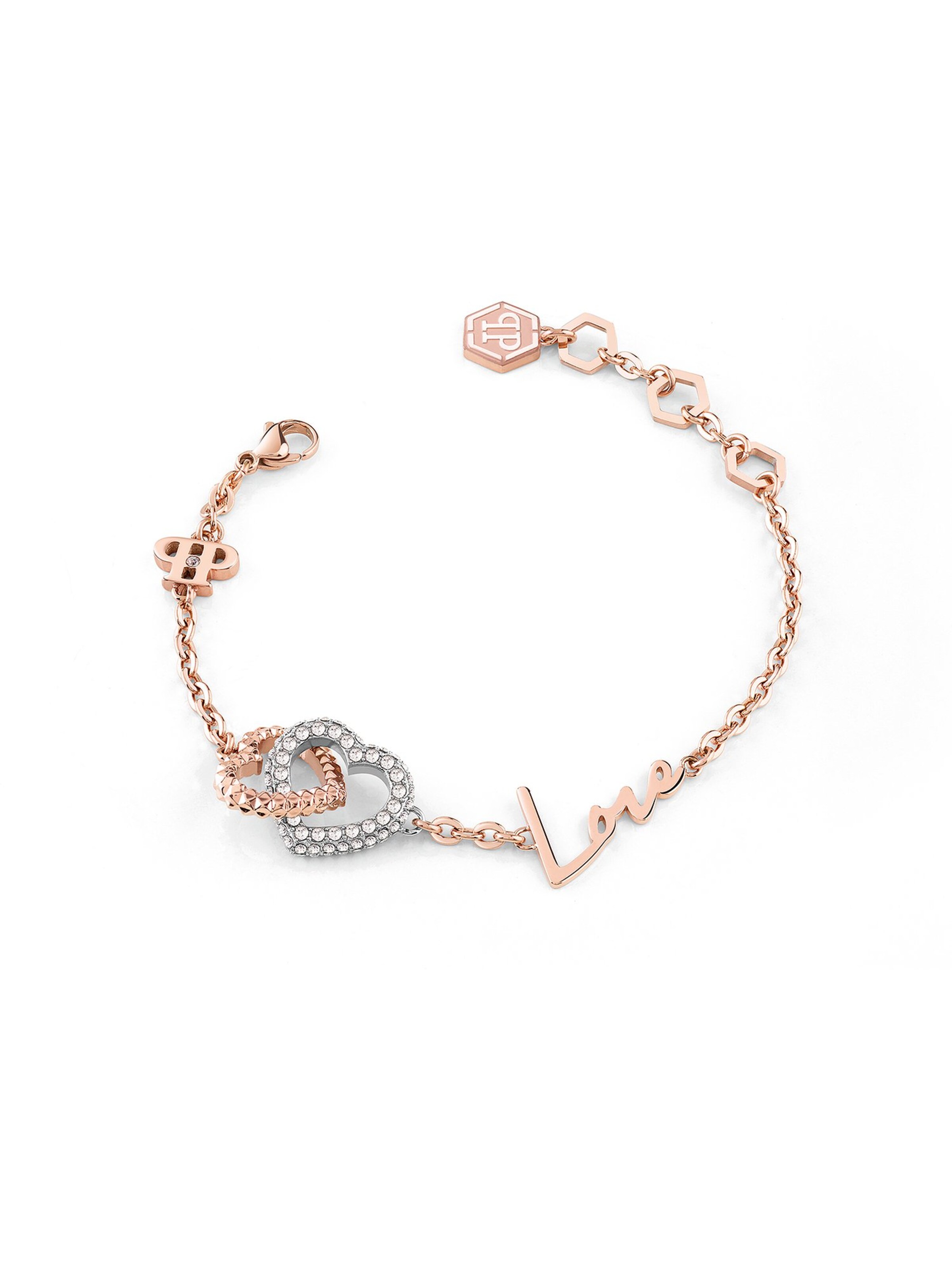 Philipp Plein Armband in Pink: Vorderseite