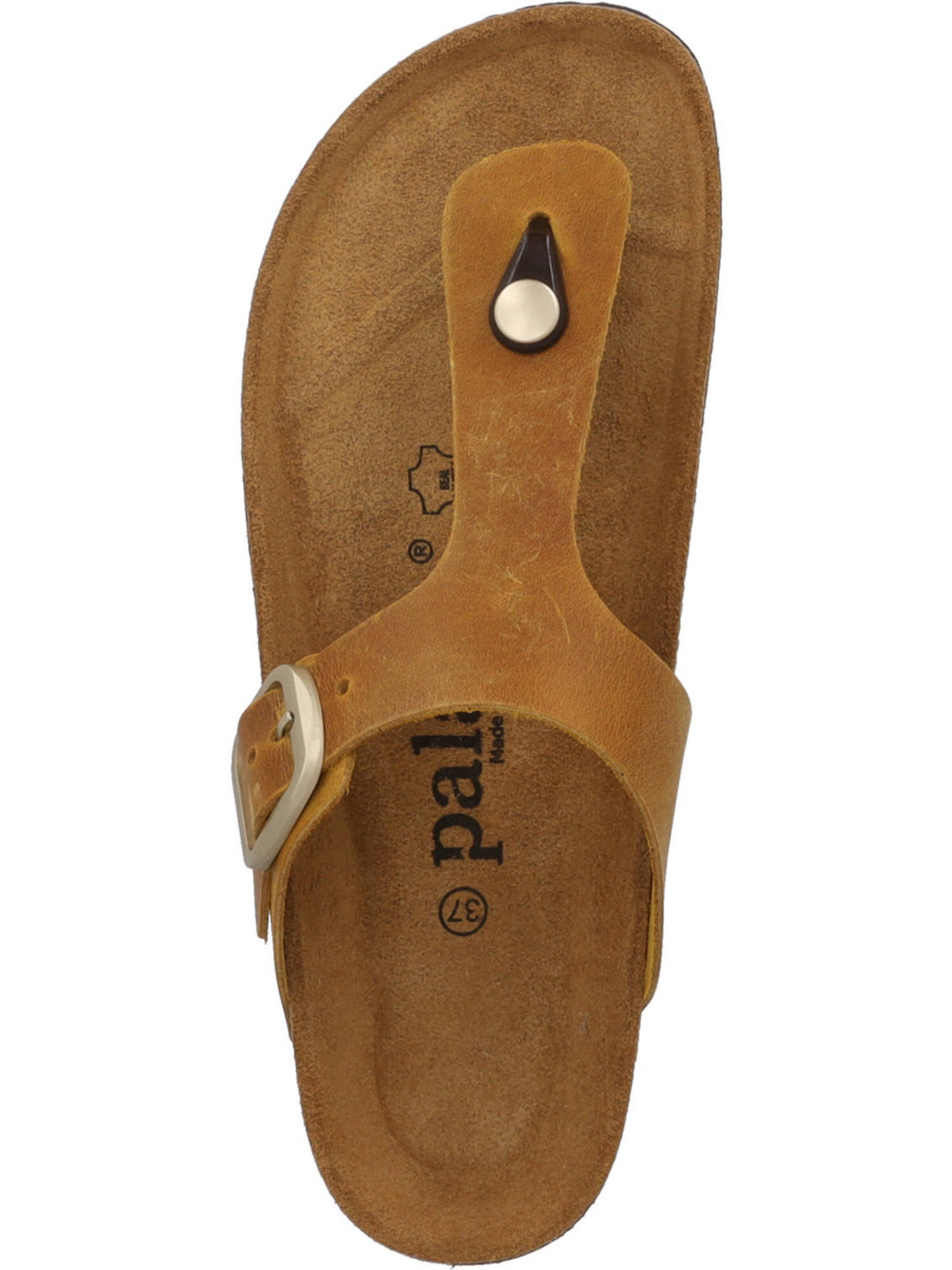 Tongs 'Kos Denka' Palado en jaune