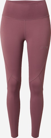 aim'n - Skinny Calças de desporto em roxo: frente