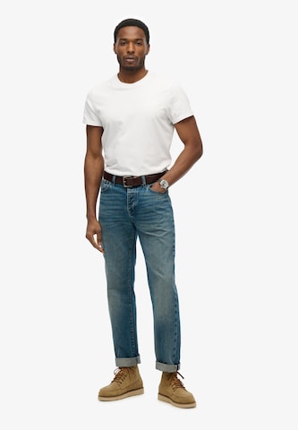 Superdry Regular Jeans 'The Merchant Store' in Blauw