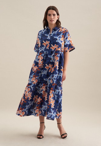 SEIDENSTICKER Shirt Dress 'Schwarze Rose' in Blue