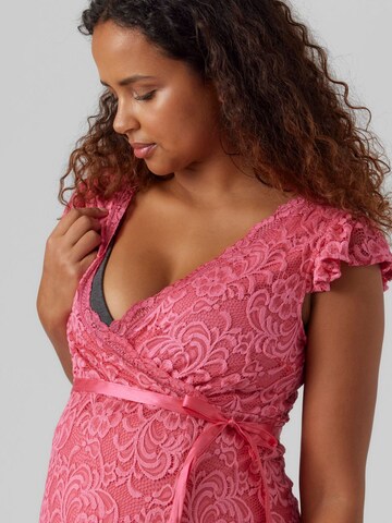 MAMALICIOUS Kleid 'Mivane' in Pink