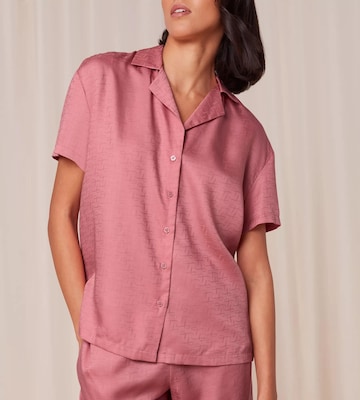 TRIUMPH Тениска за спане 'Silky Sensuality' в розово