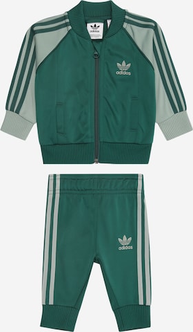 ADIDAS ORIGINALS Trenirka za tek 'Adicolor SST' | zelena barva: sprednja stran