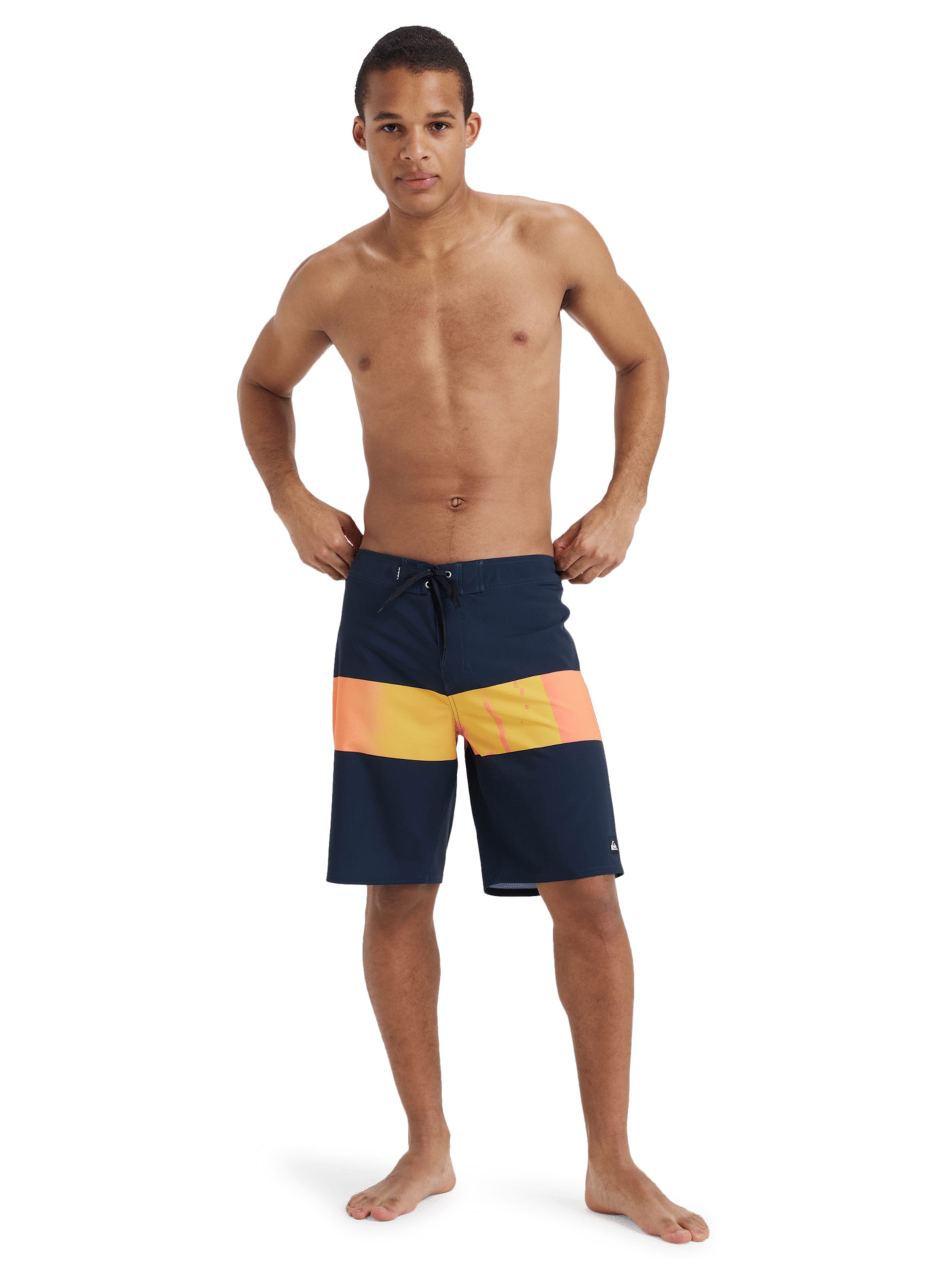 QUIKSILVER Swimming Trunks 'Straight Leg 20' in Pink