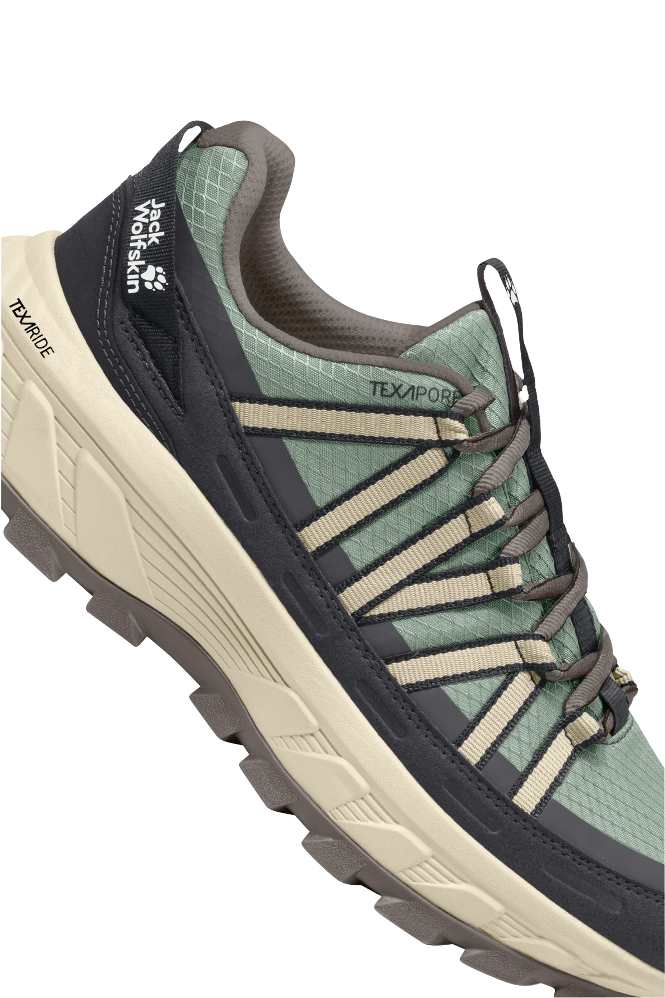 JACK WOLFSKIN Halbschuh in Grün