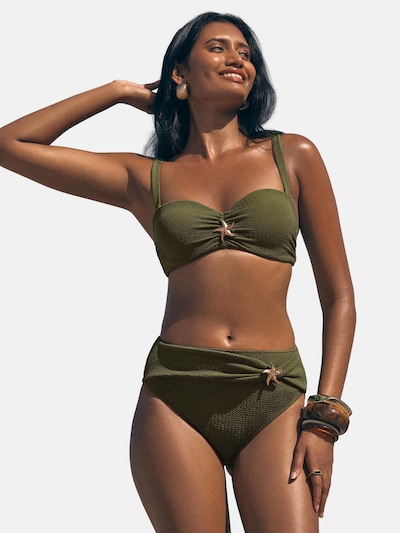 love & roses Bikini bottom in S in Khaki, Item view
