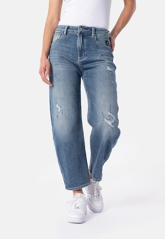 Elias Rumelis Regular Jeans 'Yoana' in Blauw: voorkant