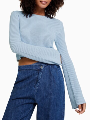 Bershka Sweater in Blue