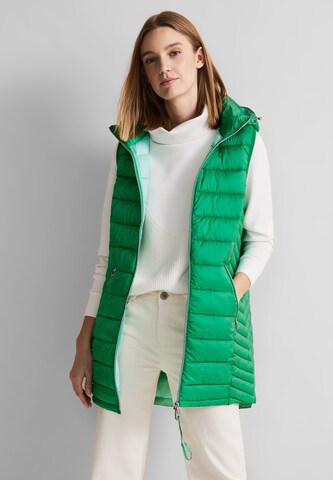 STREET ONE Vest in Green: front