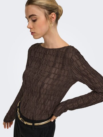 ONLY Top 'jade' in Brown