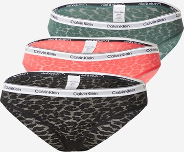 Calvin Klein Underwear Kalhotky – zelená: přední strana